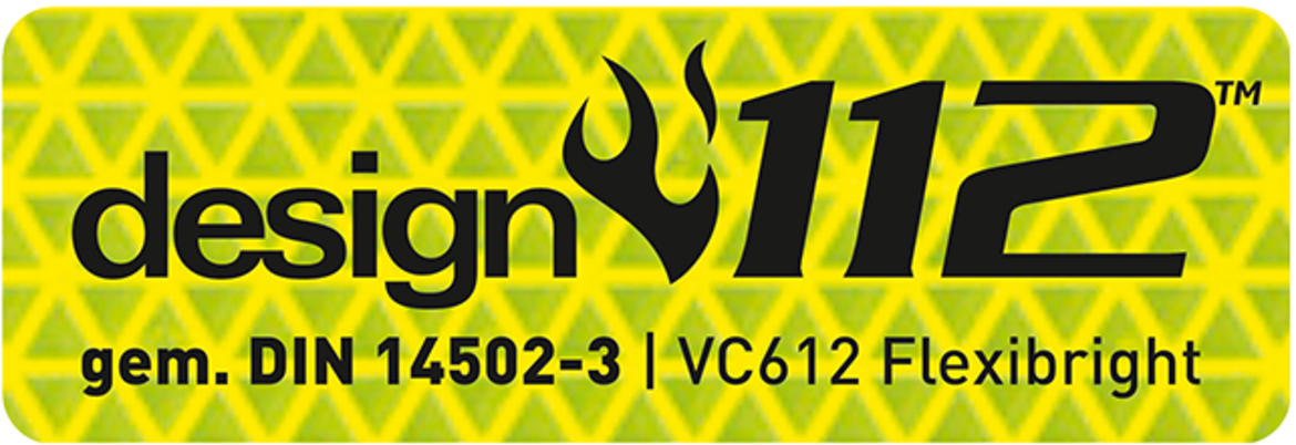 Zulassung: Folien und Beklebungen von design112 sind ab sofort alle mit dem Aufdruck „gem. DIN 14502-3“ versehen.